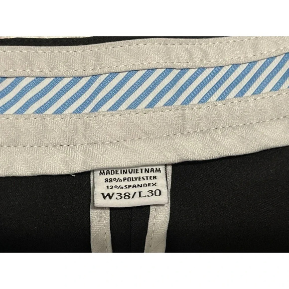 Footjoy Pants Men’s 38x30 Black Stretch Performance Sport Golf Chinos - Picture 11 of 14